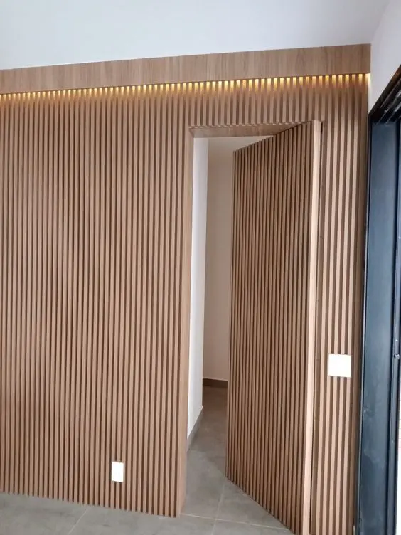 Wall panel WPC UKURAN 95 CM x 16 CM Wood panel PVC | Seri SD 4