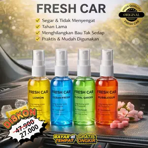 FRESH CAR PARFUME MOBIL SPRAY PENGHARUM MOBIL & RUANGAN