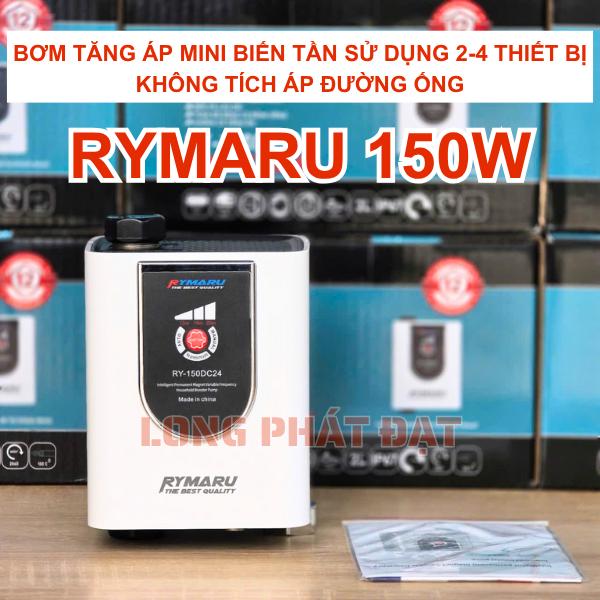  Máy Bơm Tăng Áp Mini RYMARU RY-150DC24 Siêu Êm Tiết Kiệm Điện Công Suất 150W Lưu Lượng 2.4m3 h Cột Áp 20m Chống Nước IP67 