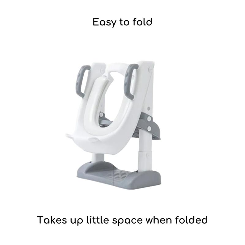Bonbijou Training Potty Seat With Foldable Step Ladder 2