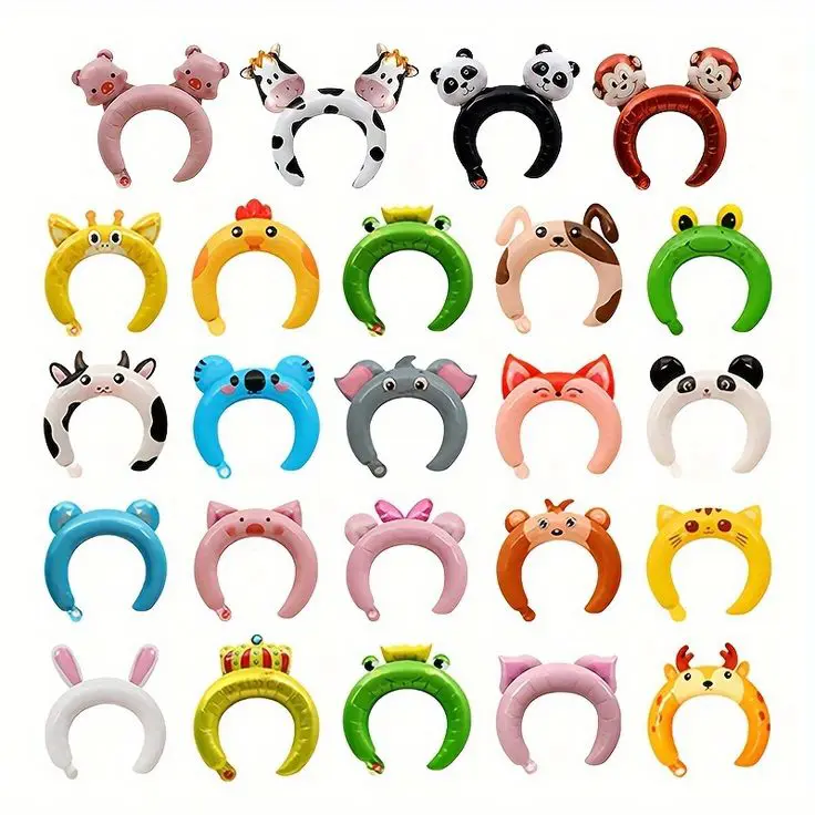 HEAD BAND BALLOON FOIL ANIMAL / BANDO BALON FOIL ANIMAL / BANDO ANIMAL / BANDO FOIL KARAKTER HEWAN