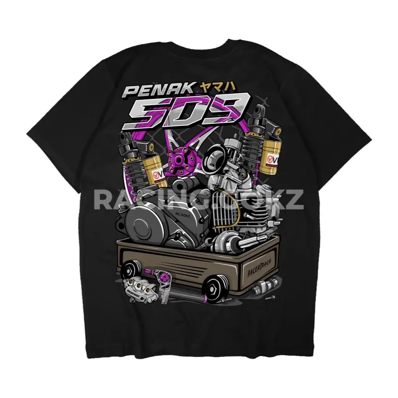 Baju Kaos Atasan 5D9 Motor Vega Zr Distro Motif Keren Terbaru Lengan Pendek Katun Combed Pria Wanita Dewasa 1