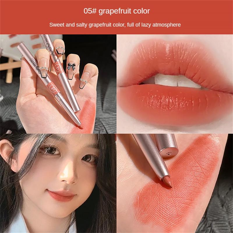 Product Introduction of Bút Kẻ Viền Môi Xoay, MKING PRETTY, Không Thấm Nước, Lâu Trôi, Lớp Hoàn Thiện Lì, Dành Cho Nữ, Bút Chì Kẻ Viền Móc, Trang Điểm 2