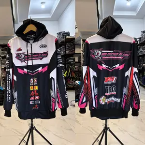 Racing Flash Jaket Racing Unisex Bahan Premium Lotto Printing Digital Tahan Lama Ukuran L XL XXL