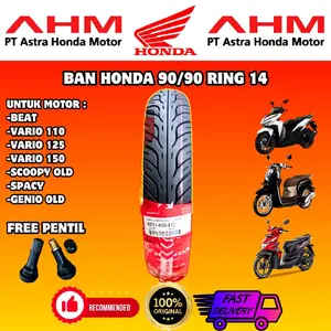 Ban Luar Honda Federal Ukuran 90/90-14 Cocok Untuk Motor Matic Honda Seperti Beat, Vario, Scoopy, dan Genio Ring 14