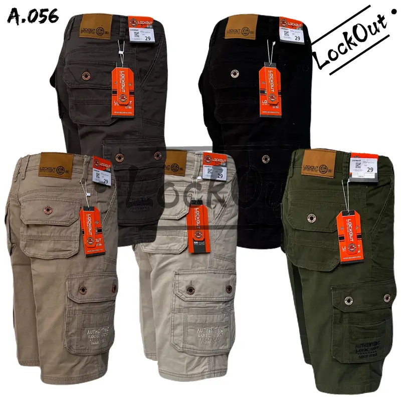 Foto CELANA PENDEK CARGO PRIA PDL CARGO CASUAL TWILL COTTON LOCKOUTthumb2