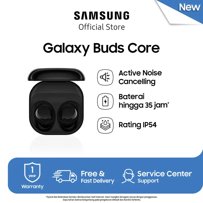 Samsung Galaxy Buds Core - Bluetooth Earbuds, Active Noise Cancelling