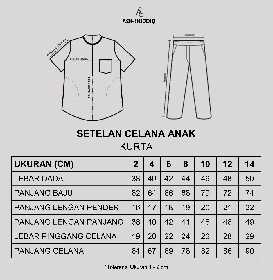 Setelan Celana Koko Kurta Anak Usia 3~13 Tahun Lengan Pendek Bahan Katun B2122