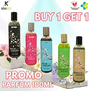 [BUY 1 GET 1] Sakura Series By Kihiko - Parfum 100ml Jumbo dapat 2 Botol Aroma Unisex