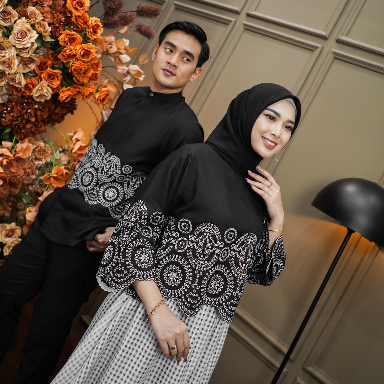 HARUKA COUPLE SET SKIRT DAN KEMEJA COTTON MADINA MIX SKIRT SQUARE ORGANZA AKSEN BORDIR LEBARAN 2026 BY DUMMA HARUKA COUPLE SET SKIRT DAN KEMEJA COTTON MADINA MIX SKIRT SQUARE ORGANZA AKSEN BORDIR LEBARAN 2026 BY DUMMA