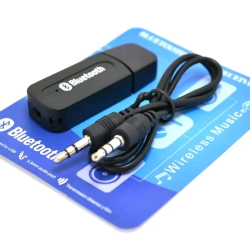 BLUETOOTH RECEIVER WIRELESS STEREO AUDIO ADAPTER USB / USB BLUETOOTH SPEAKER AUDIO MUSIC CK02 CK 02 CK-02 Audio Bluetooth Receiver CK 02 / BT 360 USB SALON Murah