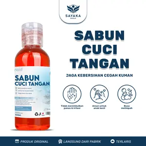 Sayaka - Hand Soap Sabun Cuci Tangan Travel Size Antibakteri Wangi 60ml Handsoap