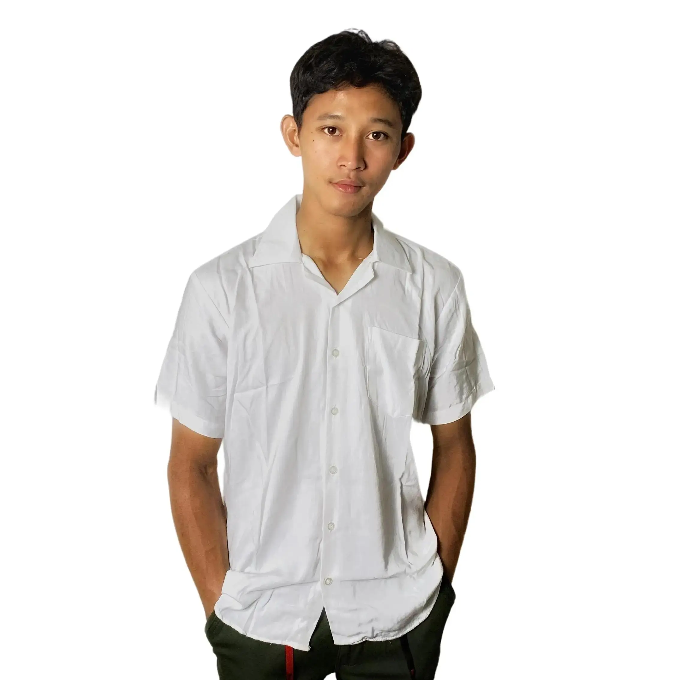KEMEJA RAYON POLOS PREMIUM/ KEMEJA PRIA/ KATUN RAYON PREMIUM NYAMAN
