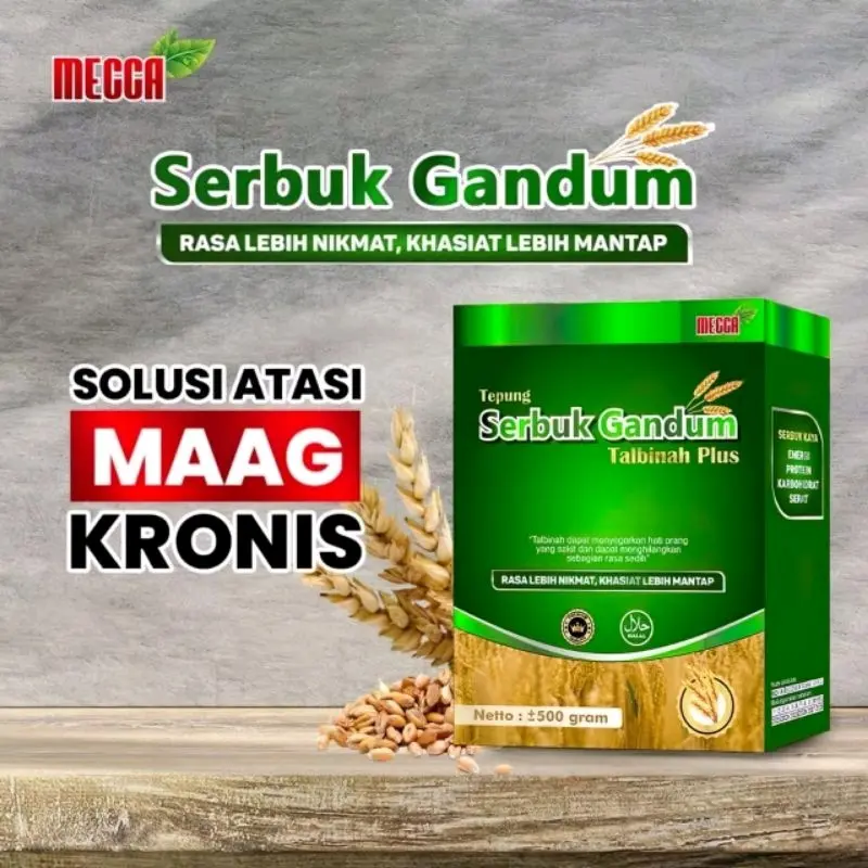 Bubur Gandum Talbinah Mecca 500g - Nutrisi Untuk Kesehatan Lambung 0