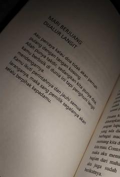 Product Review of Jalur langit journal by rizkaramelia from ** 1