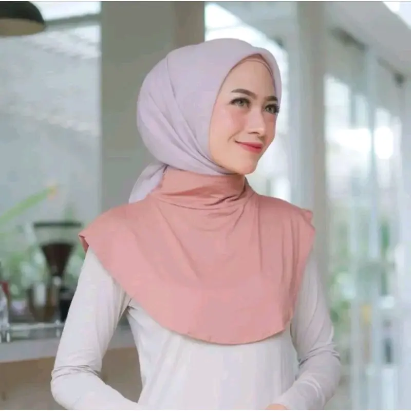 Manset Leher Wanita Hijab,Bahan Kaos Premium,Atasan Penutup Dada,Inner Dada Dalaman Basic Rayon Dewasa