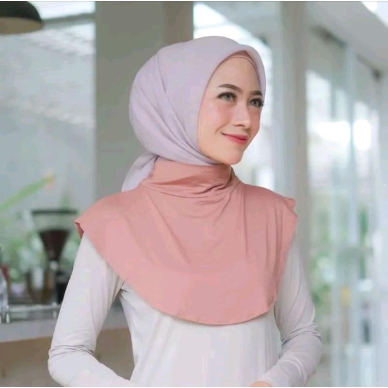 Manset Leher Wanita Hijab,Bahan Kaos Premium,Atasan Penutup Dada,Inner Dada Dalaman Basic Rayon Dewasa 0
