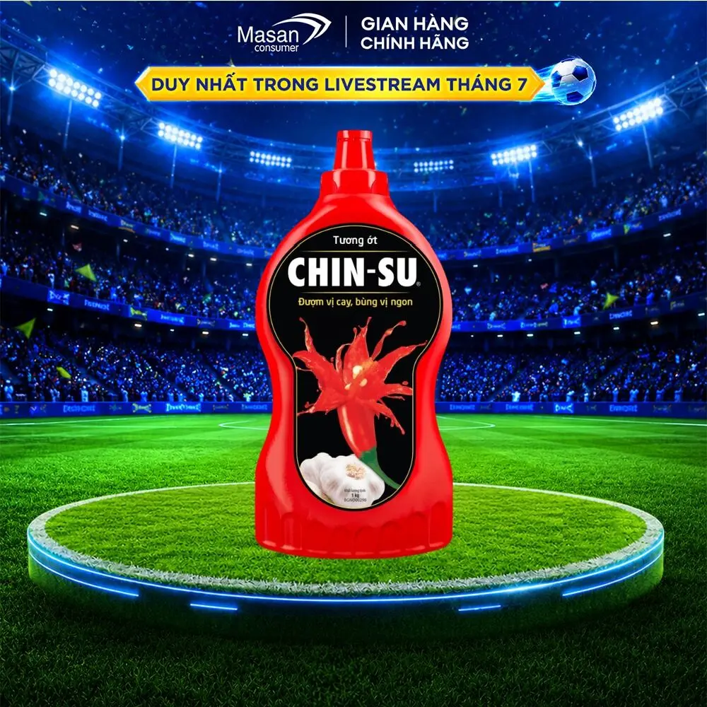 [SỐ LƯỢNG QUÀ CÓ HẠN] Tương ớt CHIN-SU chai 1kg