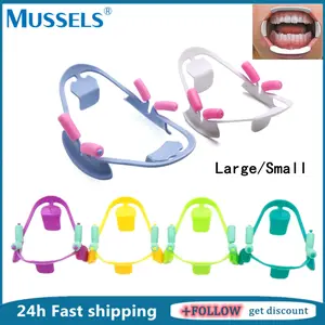 3D Dental Retractors Cheeks Llip Mouth Gag Opener Orthodontic Oral Bite Block Dentistry Instruments Surgery Retractor Plastic