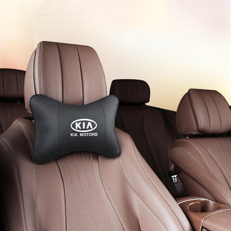 Tựa Đầu Xe Hơi, Gối Bảo Vệ Cổ, Thích Hợp Cho Kia K2 K3 K5 Rio Soul Carens Optima Forte Pregio Cerato Sedona Niro KX3, Phụ Kiện Ghế Xe Hơi, Tựa Đầu Bằng Da 8