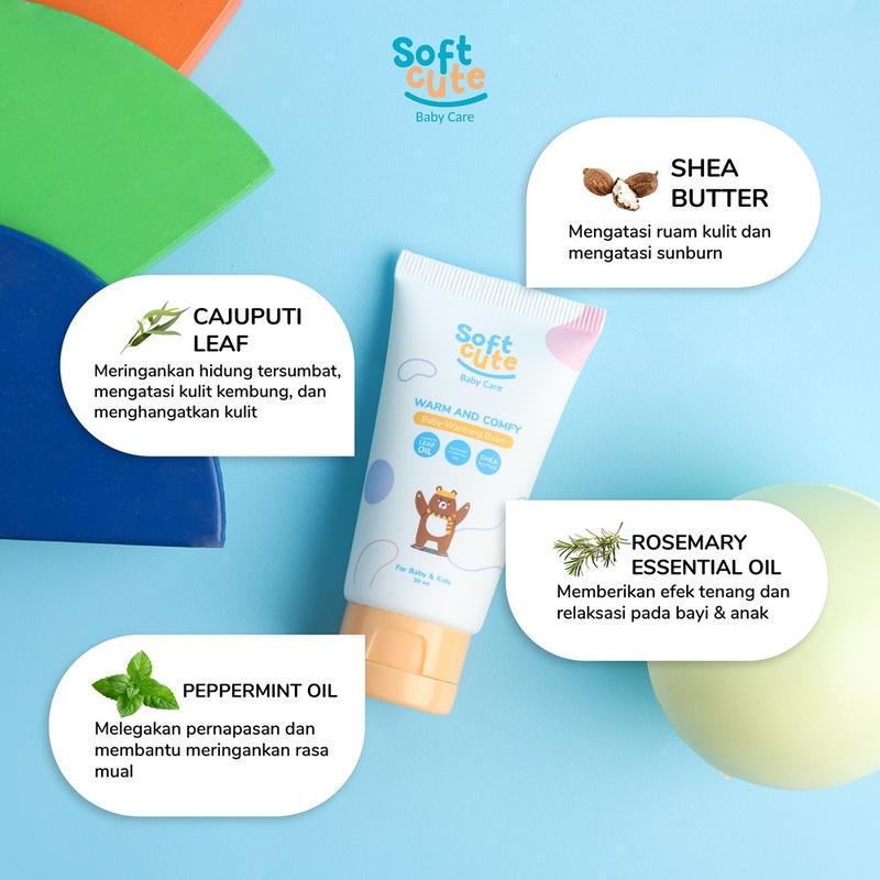 HAMPERS BABY LAHIRAN ANAK NEWBORN [ BABY SHOWER KIT GIFT SET ] SOFTCUTE 4