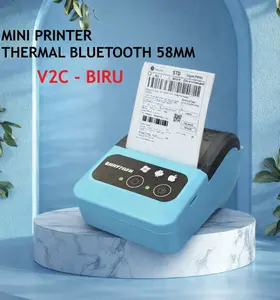 MINI PRINTER THERMAL BLUETOOTH SMARTCOM 58MM V2 PPOB NOTA ALAMAT LABEL