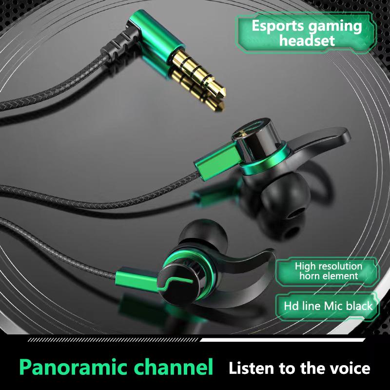Tai Nghe Có Dây, Tai Nghe Nhét Tai Có Dây Game Thủ Thể Thao, Có Bass, Tai Nghe Điện Thoại, Tai Nghe Âm Thanh Nổi, Có Điều Khiển Âm Lượng Mic, Thích Hợp Cho Điện Thoại Di Động Và Máy Tính, Mic He