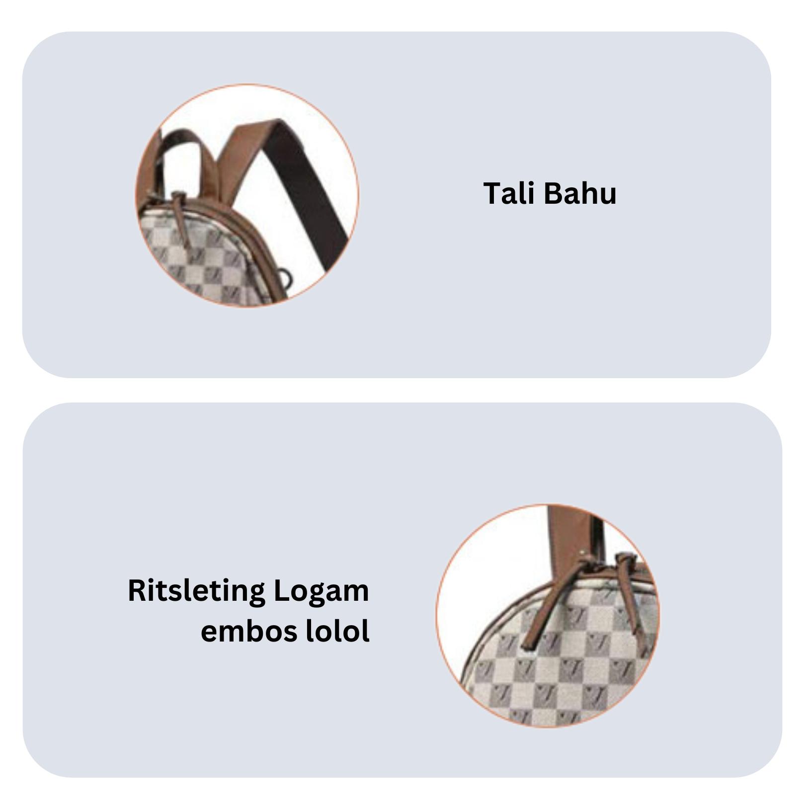 LOLOL Fashion Tas Wanita Tas Selempang  Tas Ransel  Tas Kulia Tas Sekolah  Tas ransel Terbaru 2024 -  A036-1 Backpack