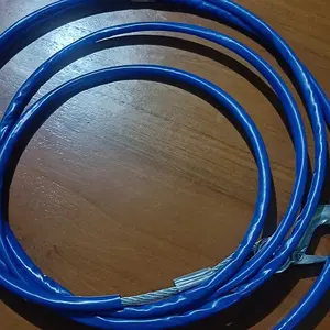 5 Ton Tali Derek Mobil 4 M M10 Tali Penarik Mobil Kawat Sling Baja Hook Emergency Tow Rope