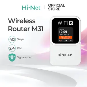 POPIC 4G Mobile Wireless MIFI Memasukkan Kartu SIM Akses Internet 300Mbps Stabilitas Sinyal Luar Biasa Cocok untuk Perjalanan & Bisnis Wifi Router Nirkabel Portabel dengan Baterai Berkinerja Tinggi