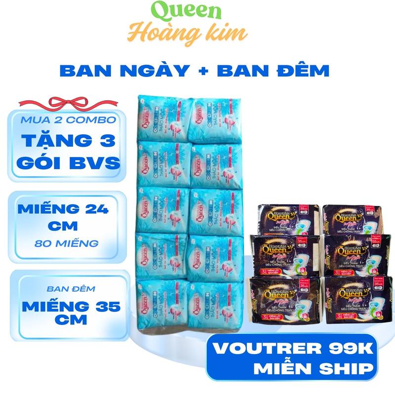    Combo Ngày Đêm   10 Gói Băng Vệ Sinh Ban Ngày + 6 Gói Băng Vệ Sinh Ban Đêm Kích Thước 35 Cm  Cực Tốt Bề Mặt Bông Mềm Gói 8 miếng   tặng 2 gói  Nữ Women Tampon    vesinh phunu 
