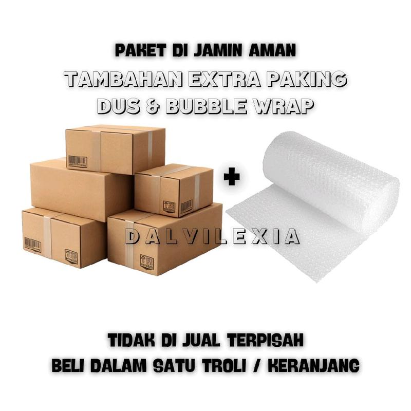 Dus & Bubble Wrap Extra Paking untuk Pengiriman 0
