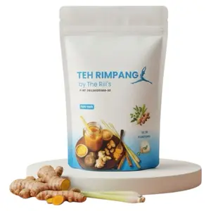 [Paket Hemat]RILL Ramuan rempah teh herbal JSR Jahe dan kunyit serai |30 Tea Bag