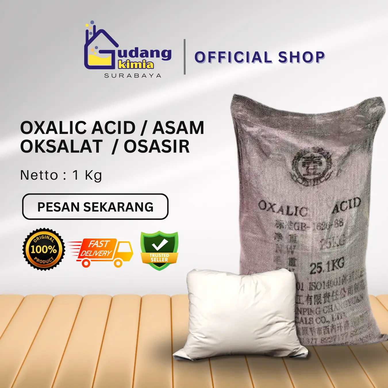 Oxalic / Osasir / Pembersih 1 Kg - Pembersih Serbaguna