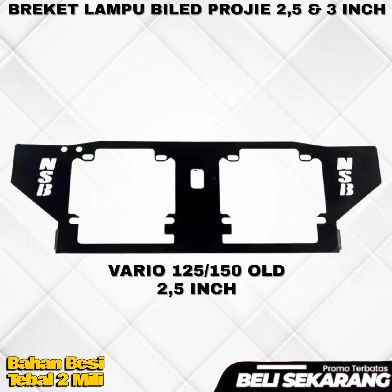 BREKET BILED-125/150 OLD 2,5 INCH