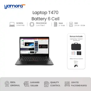 Laptop T470 | Core i7 Gen 7 7600U | 256GB SSD