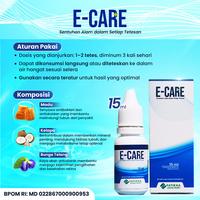 Gambar Tetes Mata Herbal Asli ECARE Merekakan Mata Merah, Iritasi, Minus Plus, Silinder, Katarak 15ml BPOM dari tau herbal_NEW Kab. Kediri 5 Tokopedia