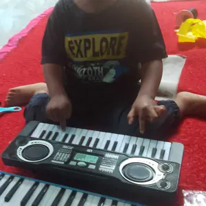 LYB Organ Piano Elektrik Anak Musical Keyboard 37 Keys - PD880 Alat Mainan Plastik