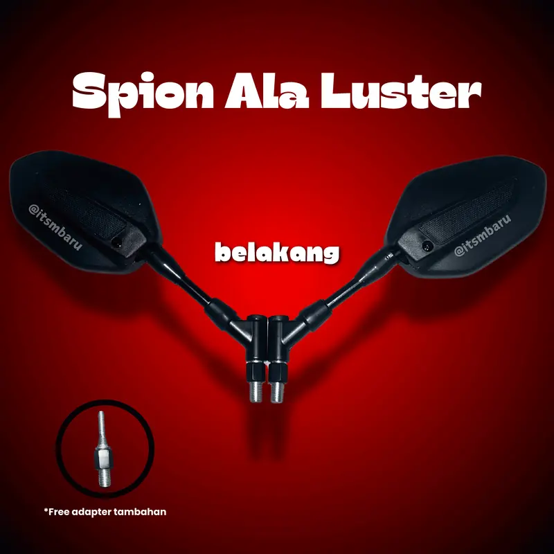 SPION GANTENG MODEL ALA LUSTER UNIVERSAL spion winglet 1
