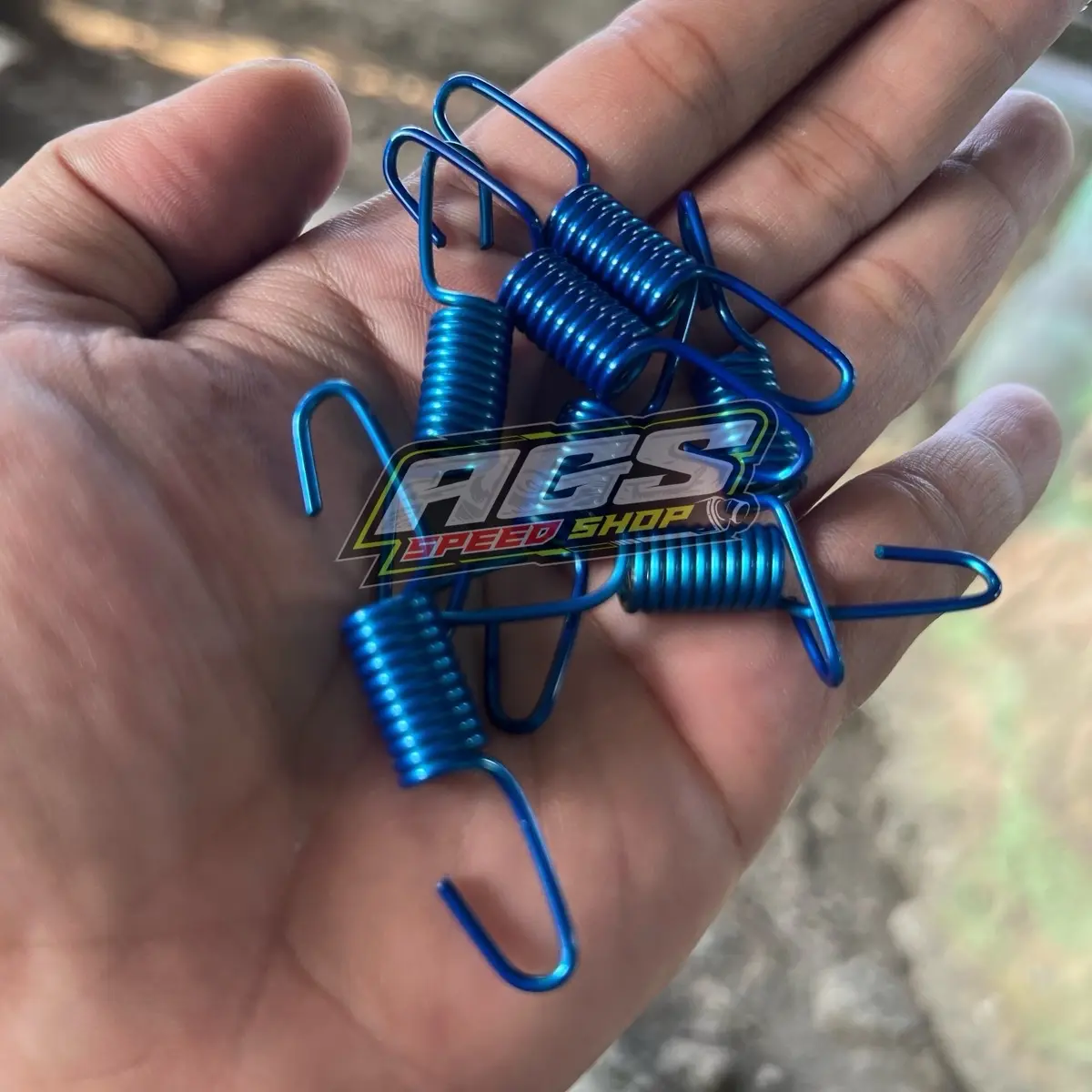PER KNALPOT STAINLESS 1 SET ( 2PCS ) PENGAIT KNALPOT ANTI Karat Warna CNC TERLARIS Motorcycle