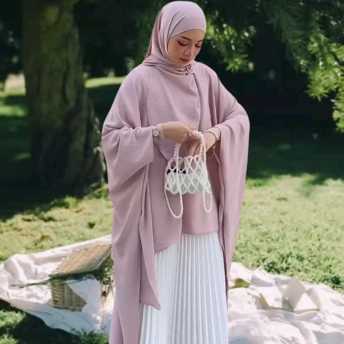 KAFNIK / ABAYA BETWING / KAFTSN TUNIK / DUA MODEL