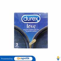 Gambar DUREX LOVE KONDOM BOX 3 PCS dari Apotek Medikatama by GoApotik Kab. Bantul 2 Tokopedia