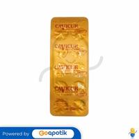 Gambar CAVICUR STRIP ISI 10 TABLET dari Apotek Anda Medan by GoApotik Kota Medan 2 Tokopedia
