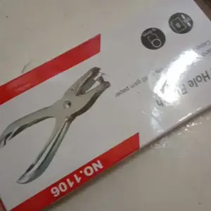 Pembolong Kertas 1 Lubang 6MM Pelubang Kertas Tunggal One Hole Punch Perforator Single ATK3007