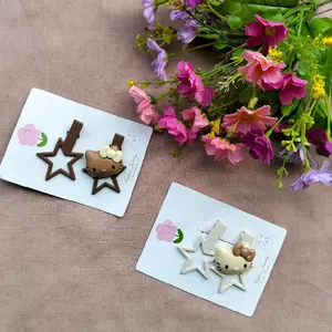 jepit bintang hellokitt satu set cocok buat anak kecil dan dewasa