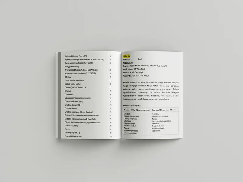 Buku Interpretasi Data Lab untuk Anak Kesehatan (Cocok untuk pembelajaran bukan untuk diagnosa) by Apoteker Anita 2