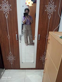 Product Review of Celana Kulot Cargo Highwaist Wanita Kekinian Zyta Full Karet ada Tali Serut Twill Combad from S**a K**s 2