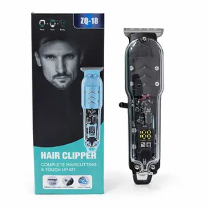Alat Cukur Rambut Transparan ZQ-18 Hair Clipper Stainless Steel / Alat Cukur Rambut & Jenggot
