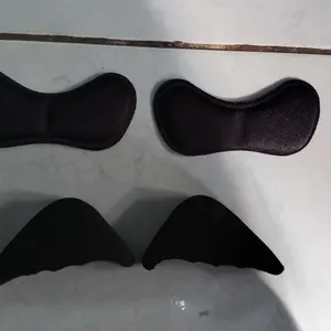 MSS -(COD) BUNDLING 2PCS 2PCSMIX  Busa Spons Insole Sol Alas Sepatu Kebesaran Bantalan Sepatu Pengganjal Ganjelan Sepatu Longgar Kebesaran Pelindung Jari Kaki Anti Slip Hitam Pria