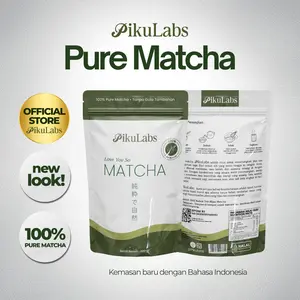 [OFFICIAL STORE] PikuLabs Pure Matcha Powder 100gr | 100% Pure, No Additives